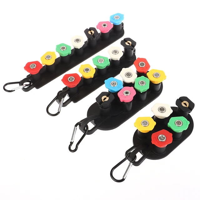 Set 5 Ugelli Per Idropulitrice - Acciaio Inox, 5 Angoli Di Spruzzo, Collegamento Rapido - Foto 7