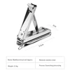 Multi-purpose Kit Manicure Tools Multi-purpose Nail Clippers 5-In-1 Nail Clippers Folding Stainless Steel Nail Clippers Keychain 4