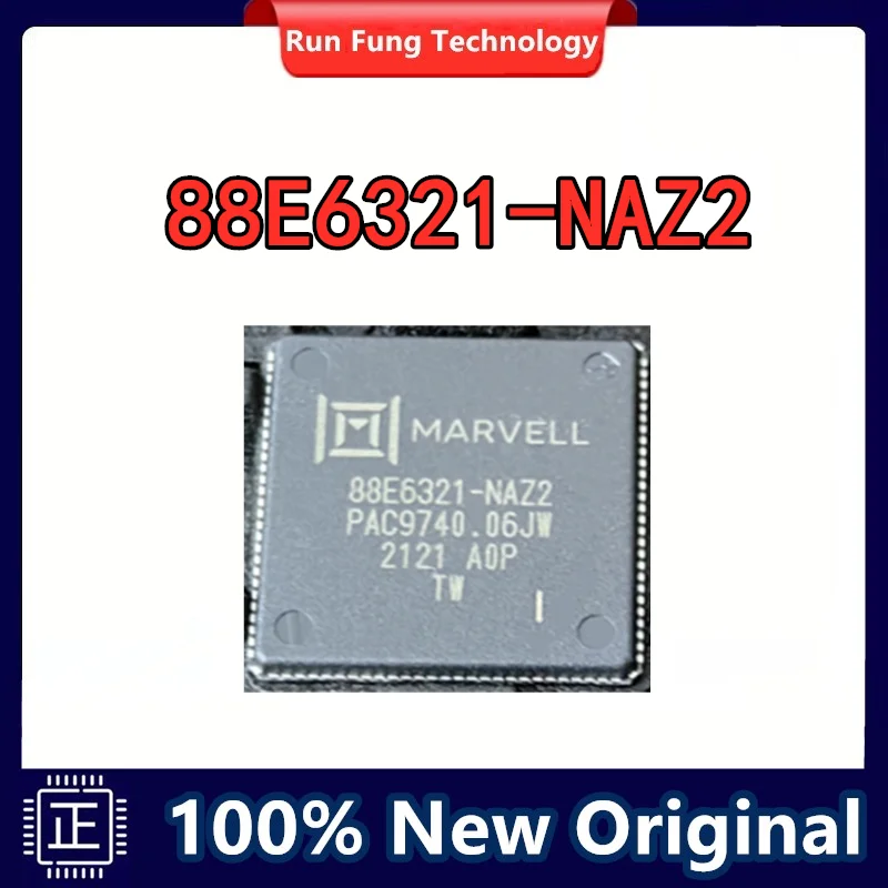 

88E6321-NAZ2 88E6321-A0-NAZ2C000 QFN48 Ethernet transceiver IC Chip in stock