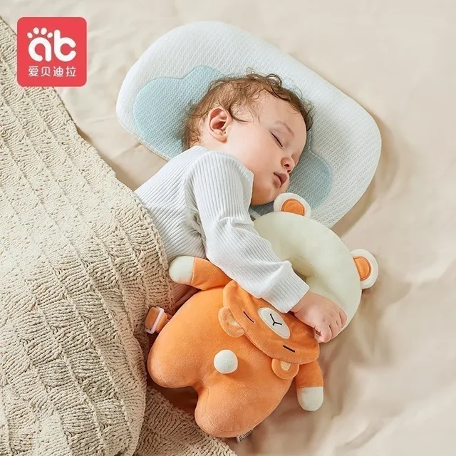 AIBEDILA Baby Head Protector Safety Pad Cushion Back Prevent Injured Elf Lion1-3T Toddler Security Pillows Protective Headgear 2