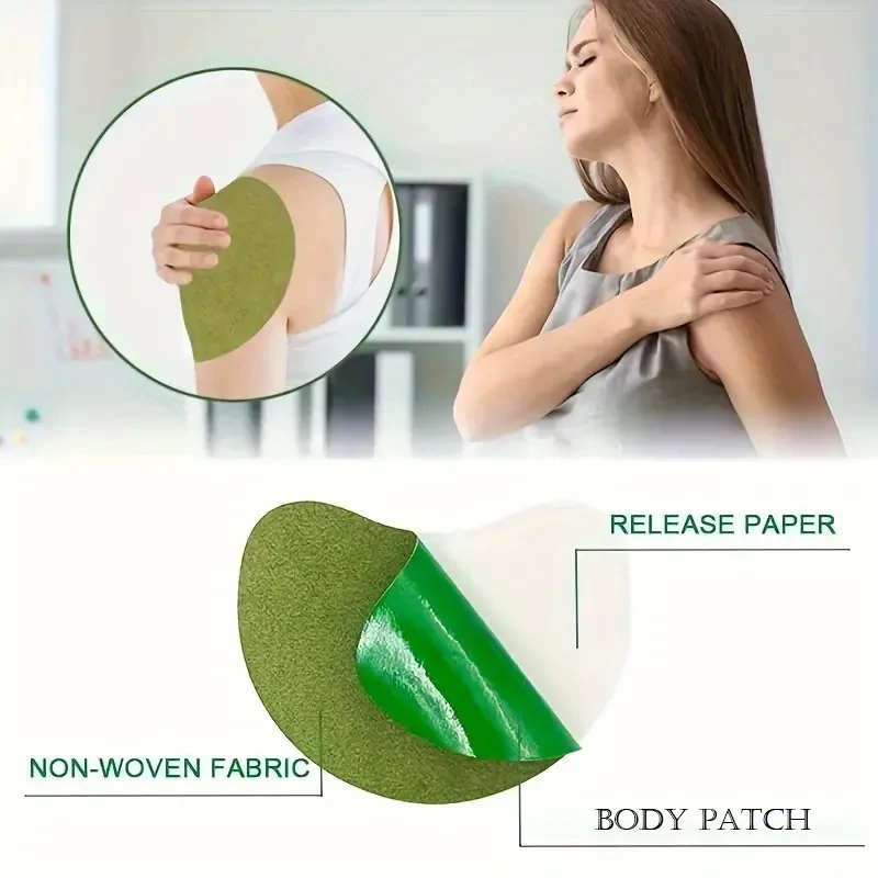 Hot Assistive Care Neck Shoulder Patch Chinese Herbal Extract Patch Wormwood Sticker Disposable Medical Patch