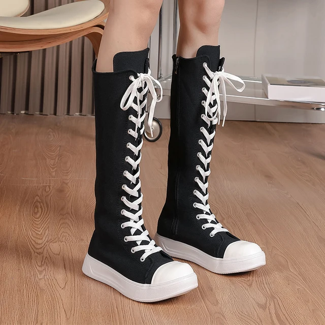 Knee High Converse