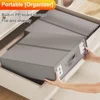 Bed Sheet Storage Box Blanket Quilt Cover Storage Box Clothing Fabric Sheet Storage Bin for Bedding Sheets Duvet Covers Blankets 2