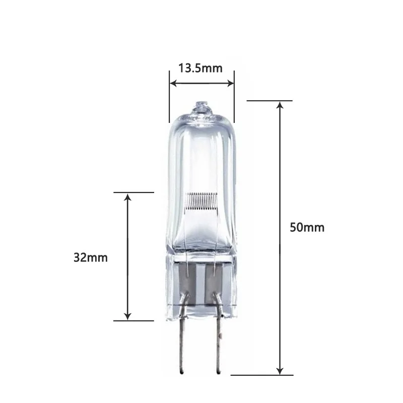 Description Picture 6 of itemHoneyFly 20pcs Projector Halogen Lamp FCS 64640 G6.35 24V 150W Warmwhite Bulb Crystal Light Optical Instruments Medical Lamp