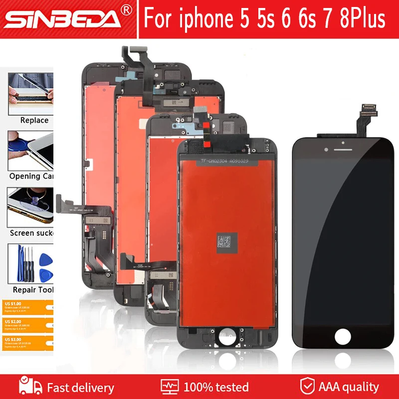 Display IPhone 8 Plus Ricambio LCD Touch Screen Per IPhone 8 Plus - Foto 5