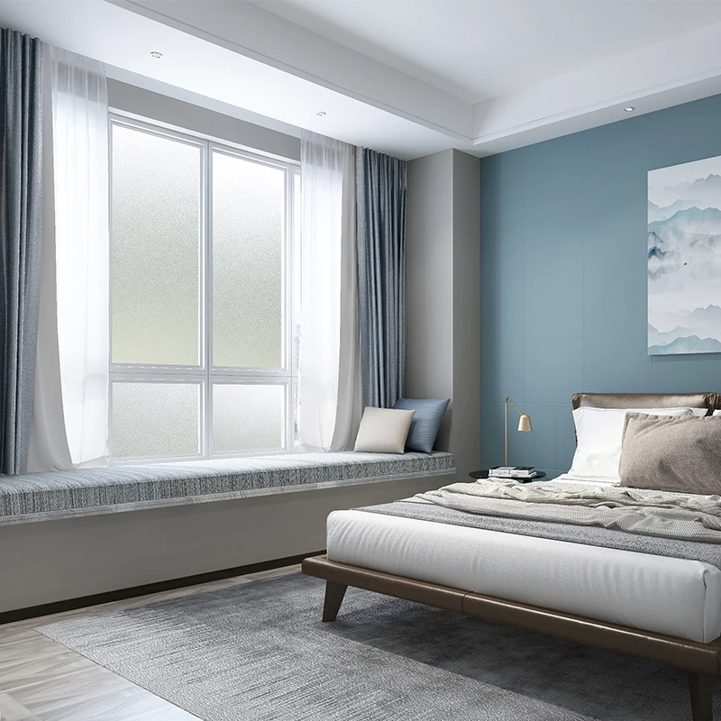 Frosted Self Adhesive Glass Window Film Privacy Protection Vinyl for Stained Glass Window Sticker Heat Insulation
