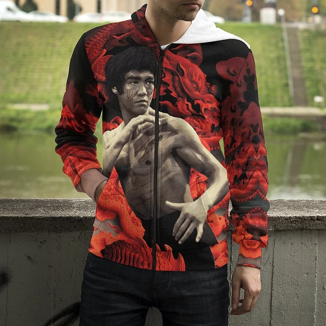 Mens Bruce Lee Clothing | Bruce Lee Mens Hoodie | Products Bruce Lee -  Fashion New 3d - Aliexpress