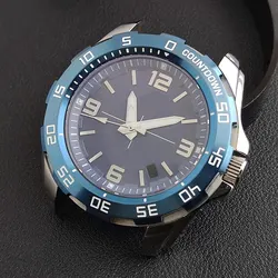 Stainless Steel Men's 44mm Watch Case with Dial (10)