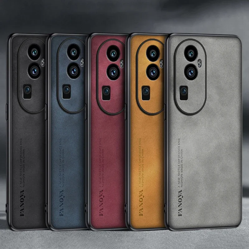 Premium PU Leather Matte Silicone Phone Case - Luxurious Protection Cover