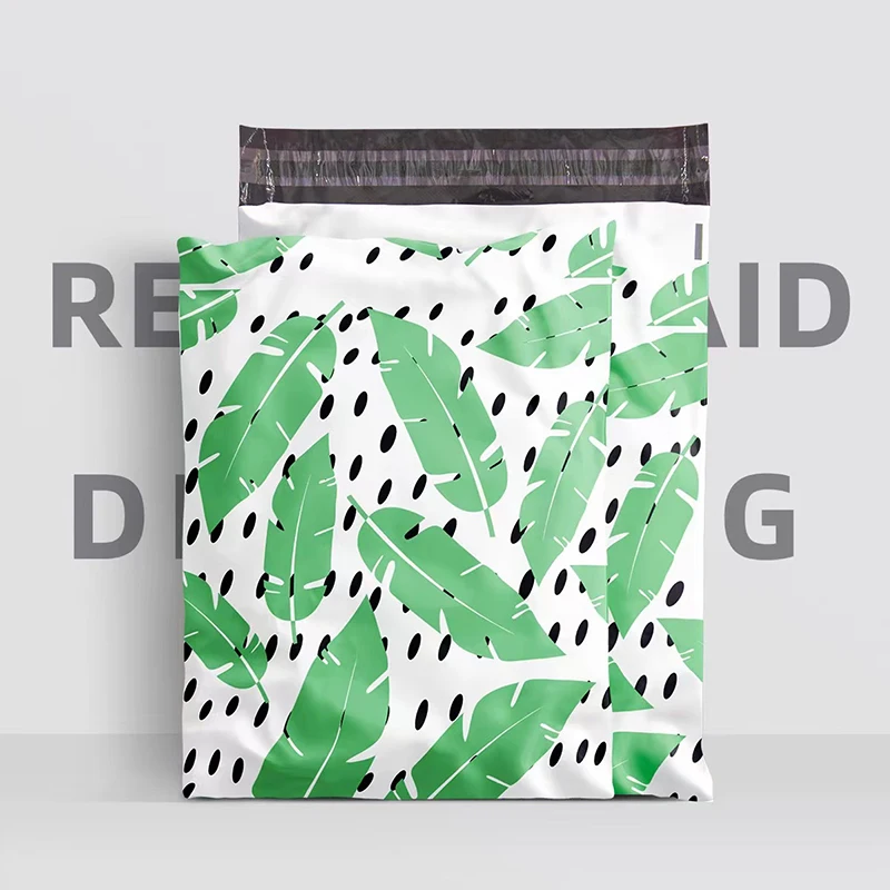 Embalagem Plástica Bolsa Envelope Courier Bolsa Impermeável Logística Vestuário Postal Pouch Obrigado Envio Mailing Bag - Imagem 3