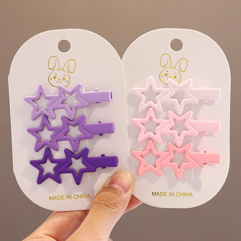 purple pink-6Pcs