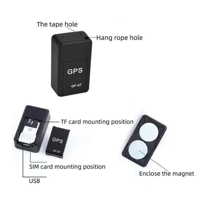 Mini GPS Bluetooth Tracker Anti-Lost Device Pet Kids Bag Wallet Tracking for IOS/ Android Smart Finder Locator