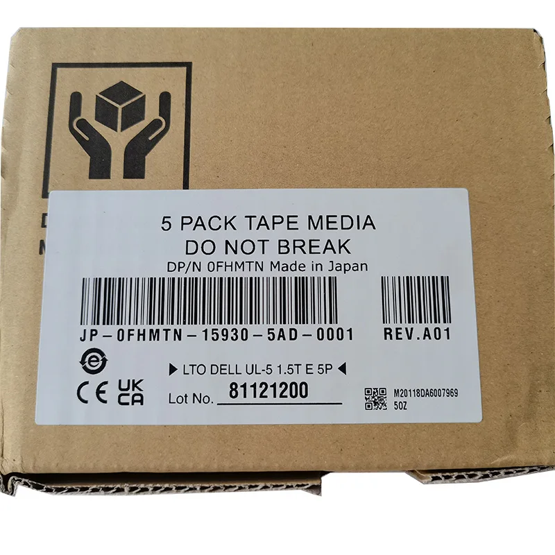5本セットDELL LTO Ultrium5 1.5TB/3.0TB Amazon.com: Dell LTO-5 Tapes, 1.5TB/3TB LTO-5 Dell. Part