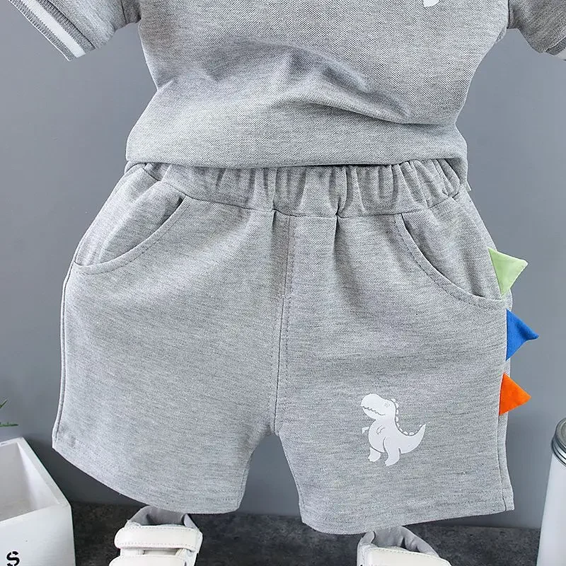 Baby Boy Dinosaur Outfit 6
