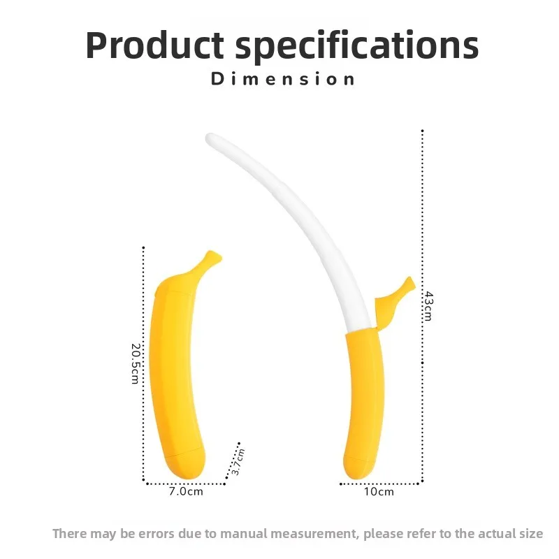 3D 프린팅된 사실적인 접이식 바나나 경량 시뮬레이션 과일 소품 텔레스코픽 검 장난감