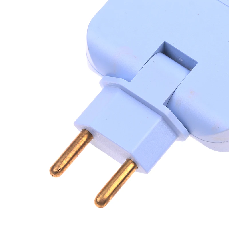 Ultrathin Expansion Plugs American And European 180 Degree Rotary Converter European Standard Two Round Flat Holes Without U Power Plug Adapter Power Socket Adapter Conversion Plug Plug Conversion Socket Universal Socket Adapter