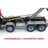 KIT 8*8 LESU 1/14 RC Hydraulic Dump Truck Roll On/Off Dumper Remote Control Tipper Motor Tamiyaya Building Model RC Toys TH01997 4
