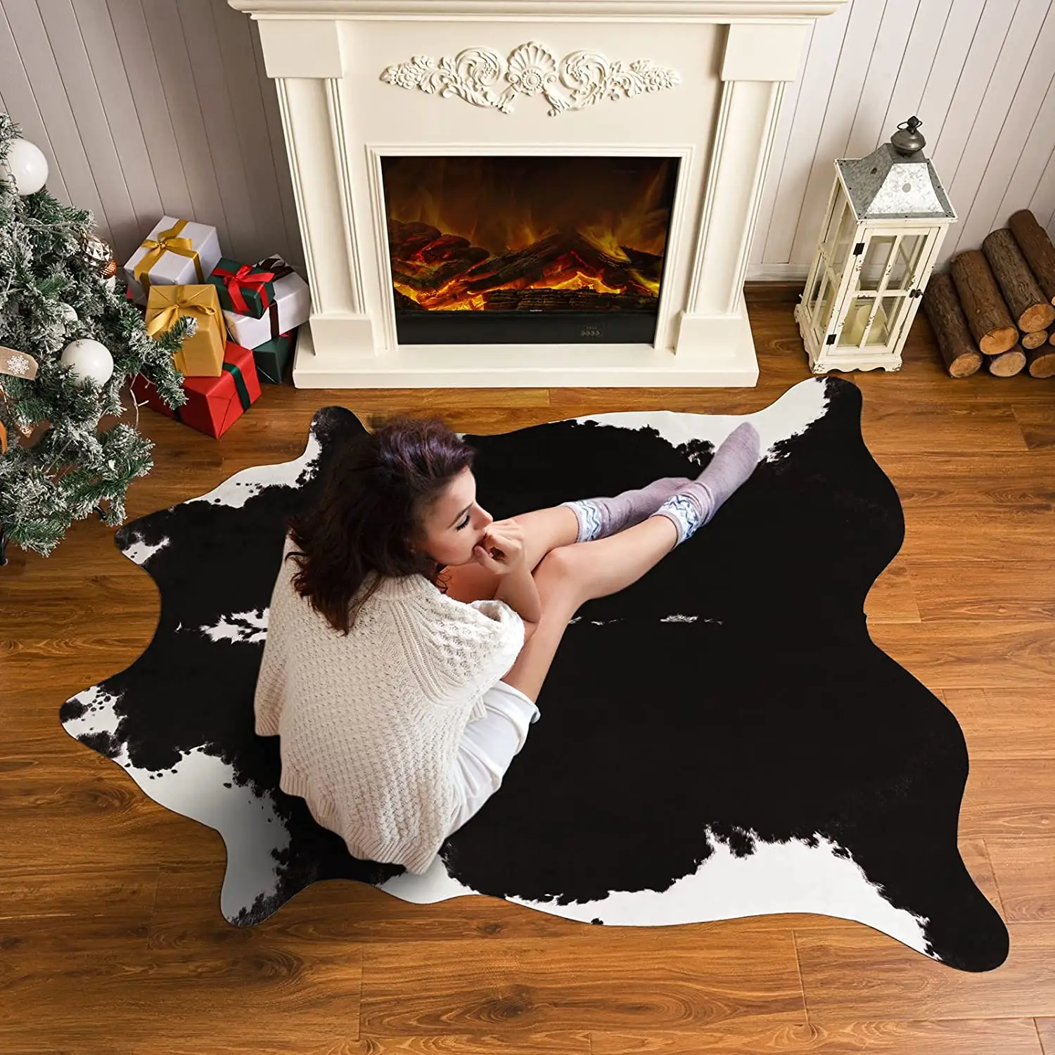 

High quality western cowhide carpet room decor carpets for living room rugs sofa mat for Bedroom floor mats American style rug