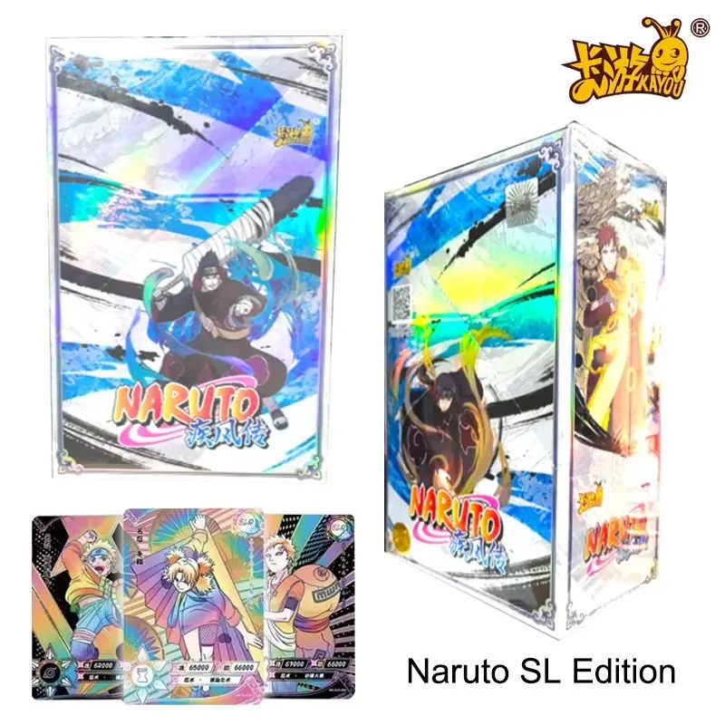 

New KAYOU Naruto Cards Ninja Legend SP LR Toys Card BP Collector's Edition Card Collector's Boy Gift Rodeo against rare Surprise