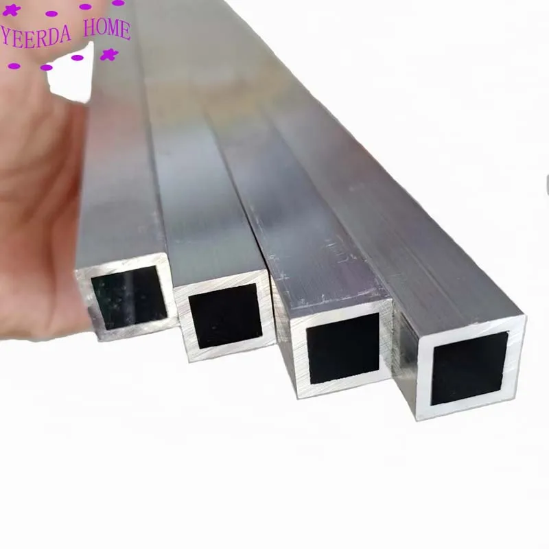 AllSize Aluminum alloy square tube profile,Aluminum alloy rectangular pipe,Model bracket