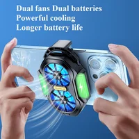 Refroidisseur de téléphone portable rechargeable à double ventilateur FS01, refroidissement puissant et durable, design à clip avec bouton de jeu 2