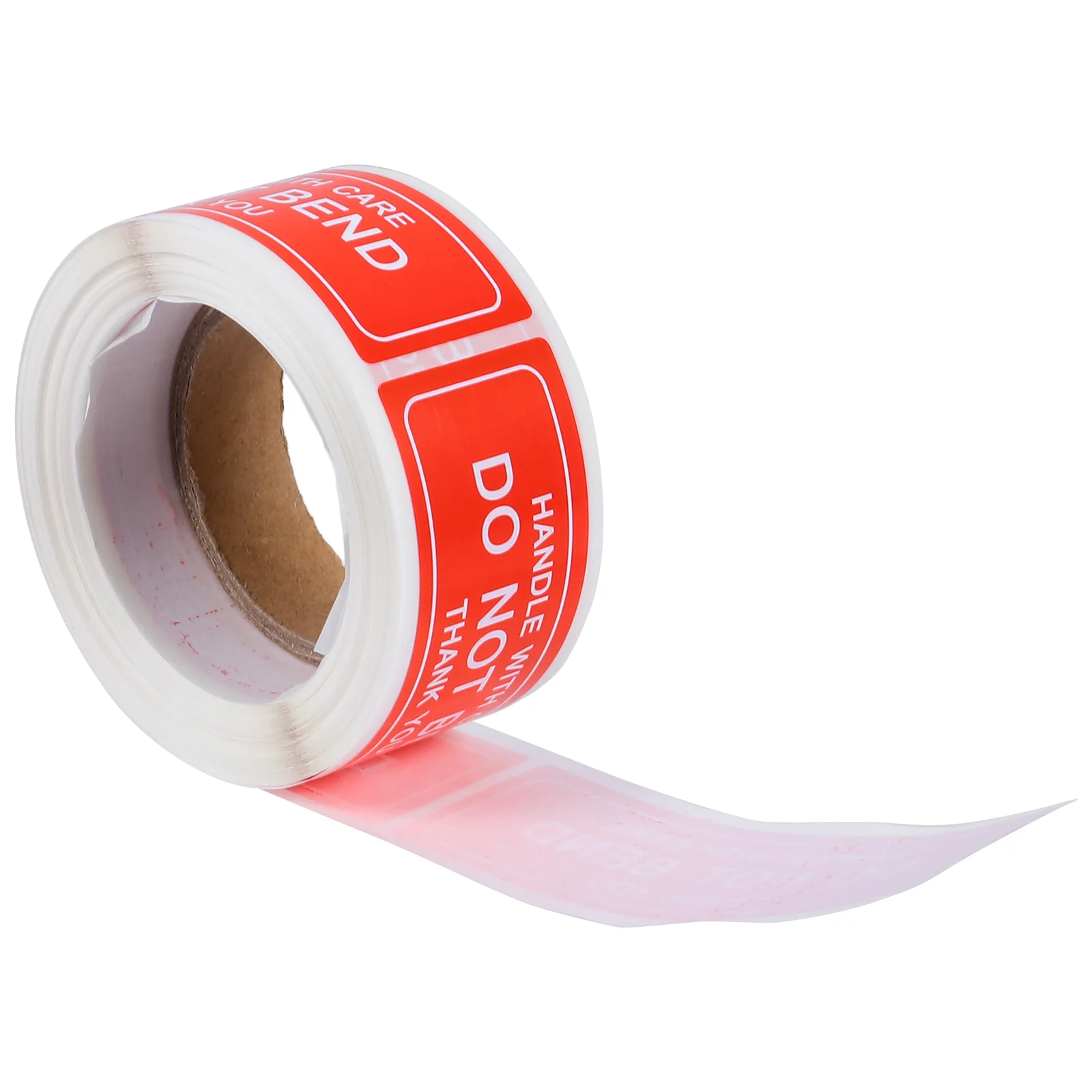 

1 Roll Handle with Care DO NOT Bend Stickers Decals Labels Self Adhesive Stickers Shipping Tape for Shipping Packing Red