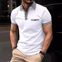 Polo de dehors à Manches Courtes pour Homme, Vêtement à lèvent de Couleur, Vente Rapide, Été, transfrontalier, Amazon 5