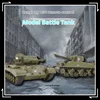 Rc Henlong Remote Control 1/30 Tank American Sherman Pershing Infrared Main Battle 2.4hhz Wireless Tank Model Toy Boy Gifts 1