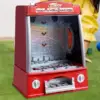 Electronic Arcade Game Machine with 150 Game Tokens with Light and Sound Exciting Play Tabletop Game Birthday Gift for Kids 3