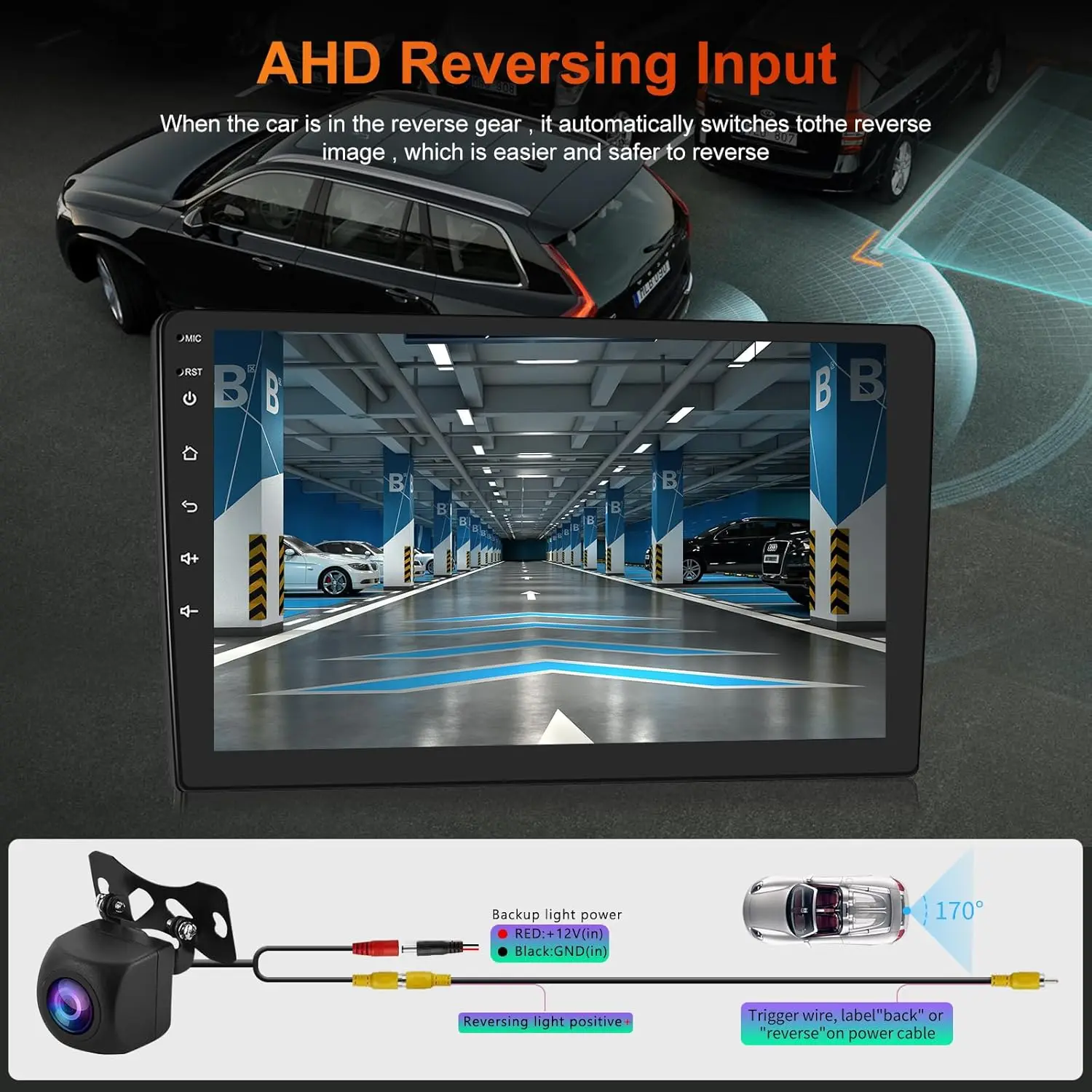 Estéreo para Auto de 10 Pulgadas con Android 15 y Navegación GPS para Mitsubishi ASX 2010-2017, CarPlay, Android Auto, 2+64G, SWC, Pantalla Dividida, Radio FM RDS 3
