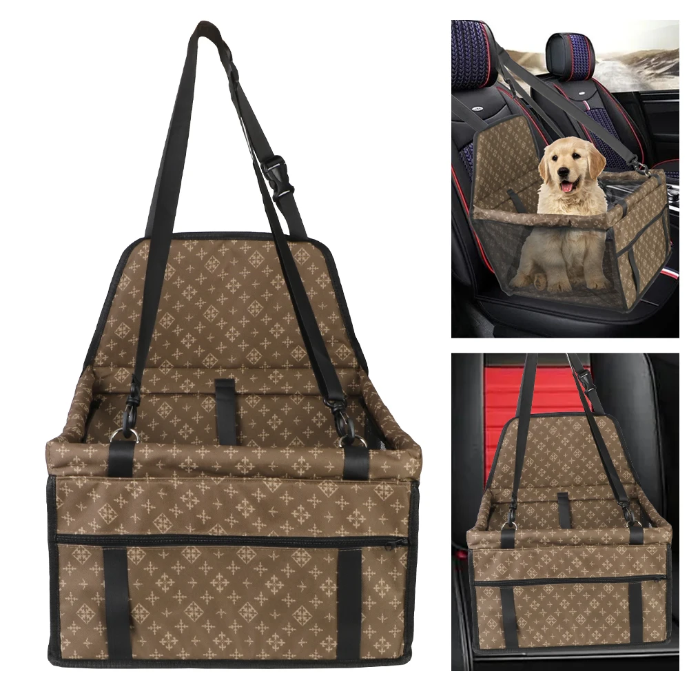 Pet Supplies Double Thick Safety Pet Car Seat Bag Cat Accessories Mesh  Hanging Bags Folding Dog Mat Blanket Waterproof