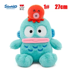 Cute Sanrio Hangyodon Octopus Hat Plush Toy - Soft Stuffed Doll for Kids, Kawaii Room Decoration, and Birthday Gift (08)