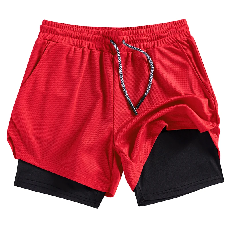 Men's Multi-Pocket Shorts Fitness Sports Shorts Casual Beach