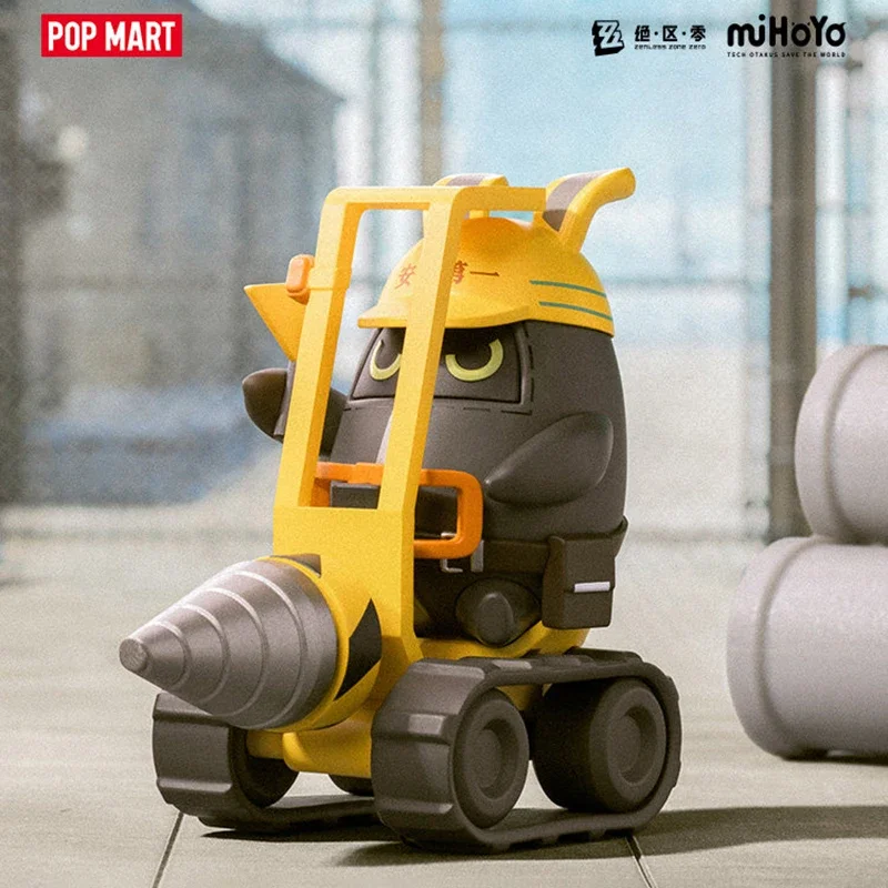POP MART Zenless Zone Zero Bangboo Party Series Mystery Box Genuine Blind Box Guess Toys Bag Ornament Figurines Home Decor