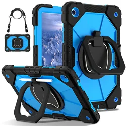 Durable Kids Silicone Armor Tablet Cover for S10 Lite 10.9 inch (BlackBlue)