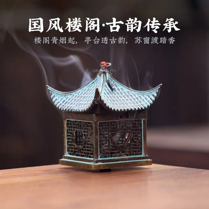 Creative Dual Purpose Aromatherapy Stove, Home Indoor Incense Burner, Tea Ceremony, Fragrance, Cultural and Creative Decoration - Image 5