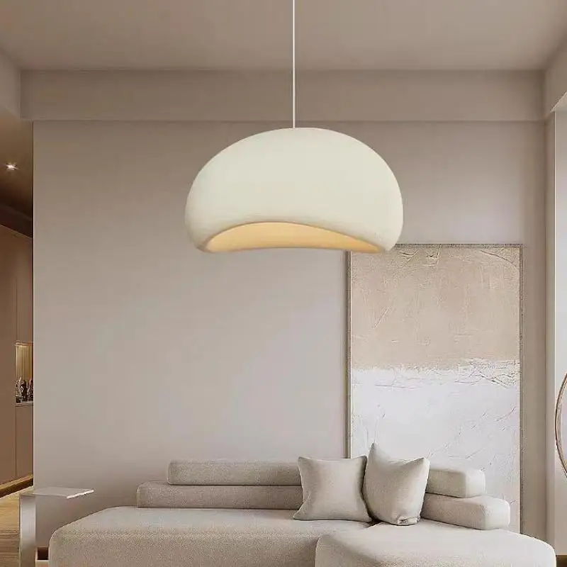 Pendant lights,pendant lamp,chandelier lighting Japanese Wabi Sabi chandelier modern simple dining living room Led pendant light bedroom bar designer homestay E27 hanghing lamp