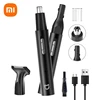 Xiaomi Mijia Electric Nose Ear Hair Trimmer for Men Painless Rechargeable Sideburns Eyebrows Beard 3 in 1 Hair Clipper Shaver 1
