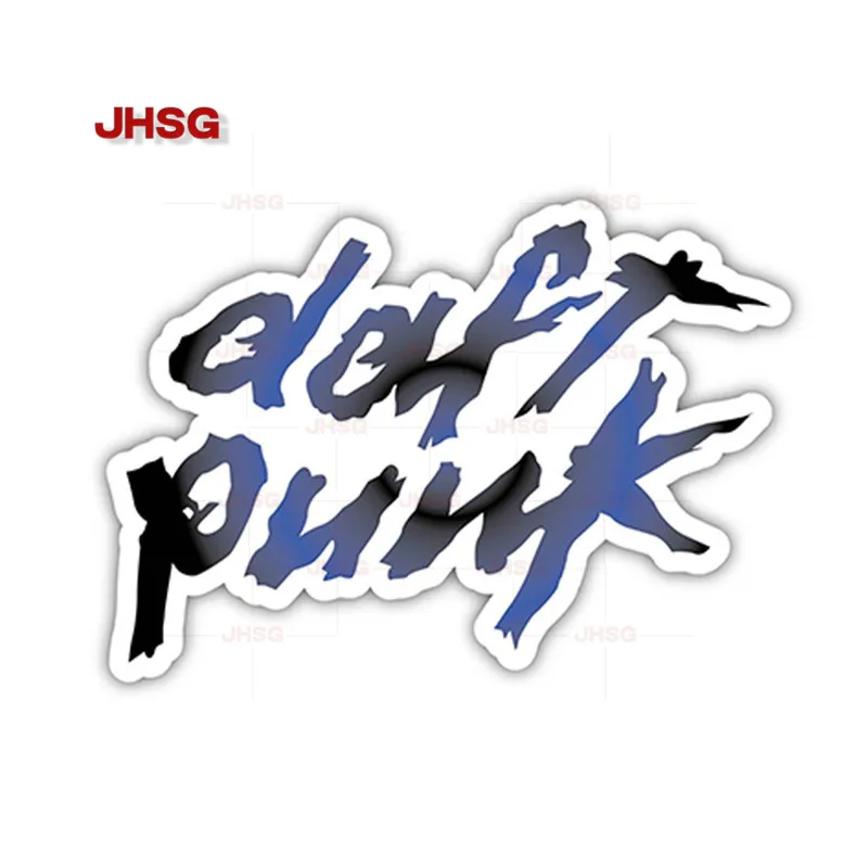 

JHSG Daft Punk Car Sticker Windshield Bumper High Quality Motorcycle Decorative Sticker KK Vinyl Cover Scratch PVC Waterproof