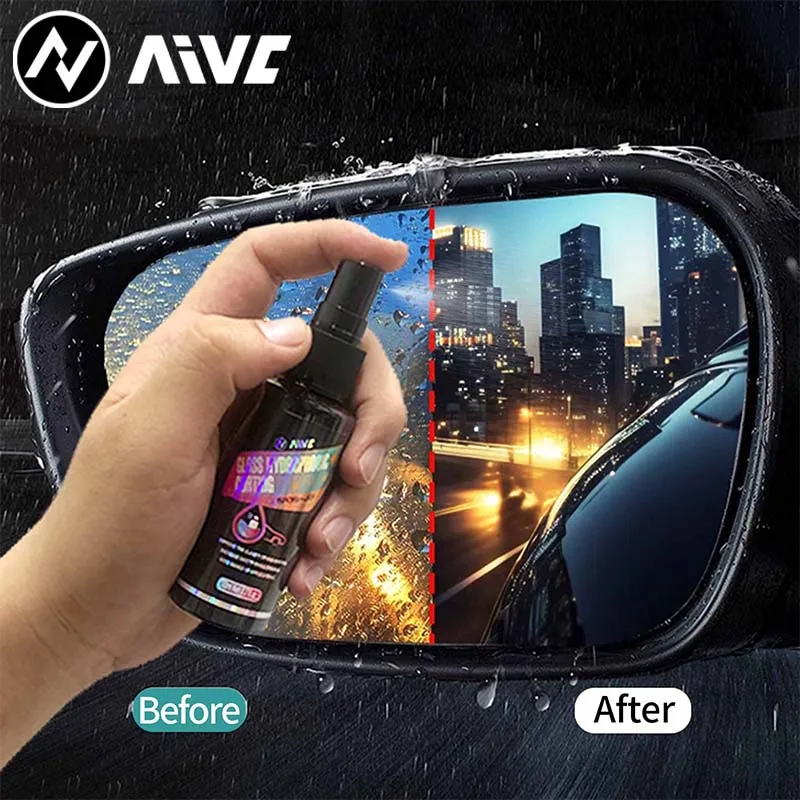

Car Glass Waterproof Coating Aivc Windshield Anti-rain Nano Hydrophobic Polishing Liquid Window Rain Water Repellent Accessories