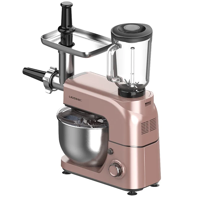 Multifunctional chef machine, household 5L small dough kneading machine, fully automatic fresh milk and mixer for kneading dough