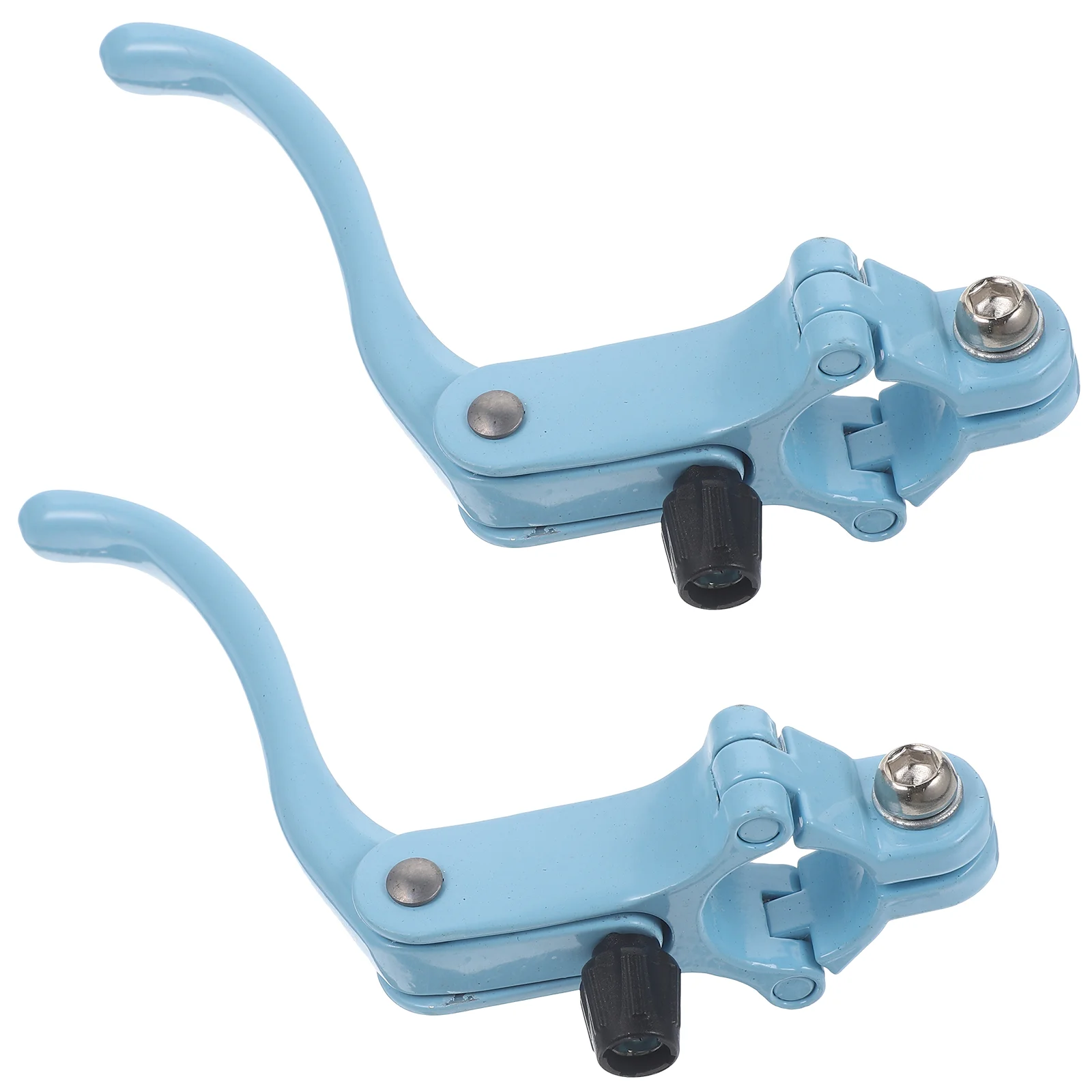 

2 Pcs Bicycle Brake Lever Bike Braking Supply Handheld Cycling Handle Parts Clutch Handlebar Aluminum Alloy Accessories for