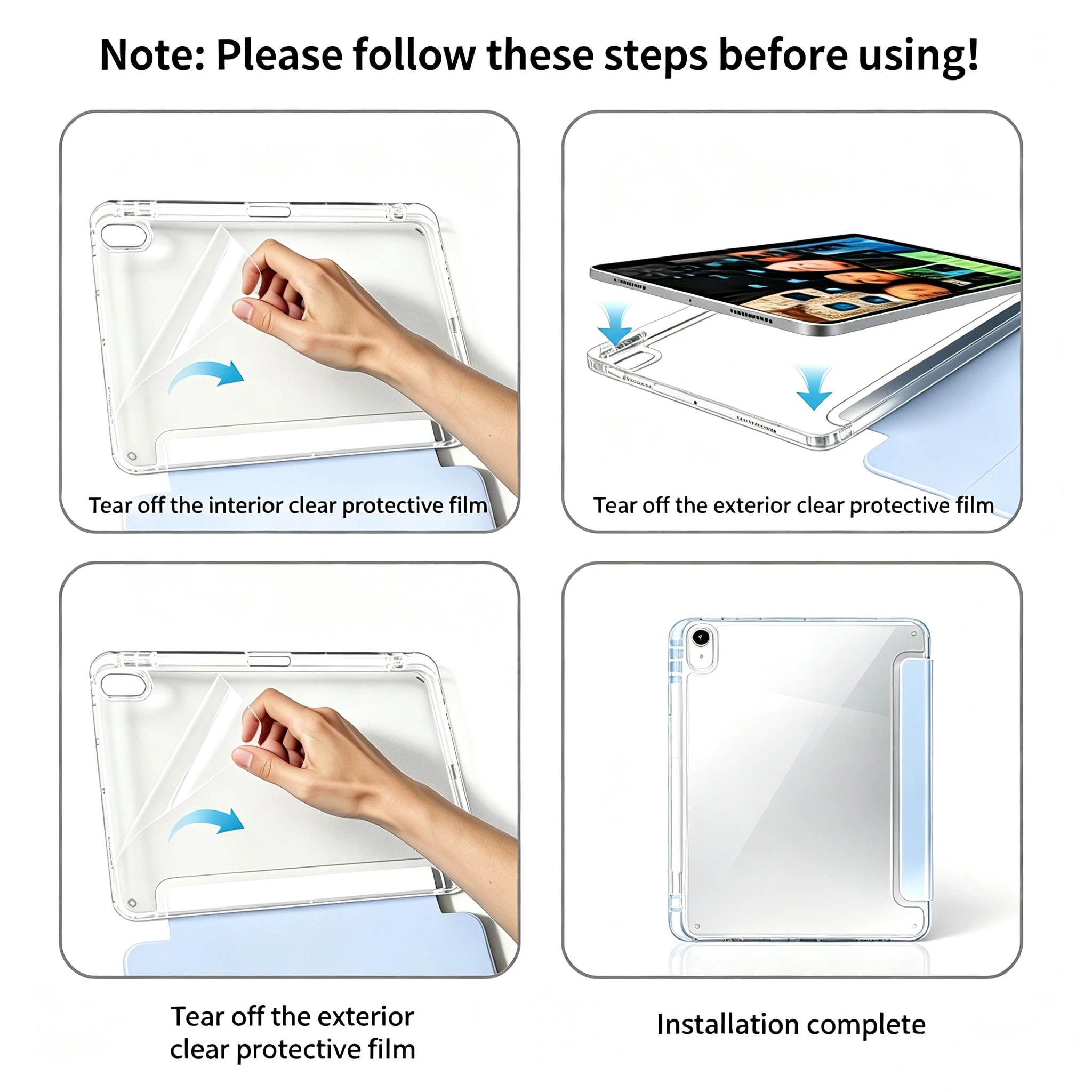 Universal Smart Tablet Case - Enhanced Protective Cover