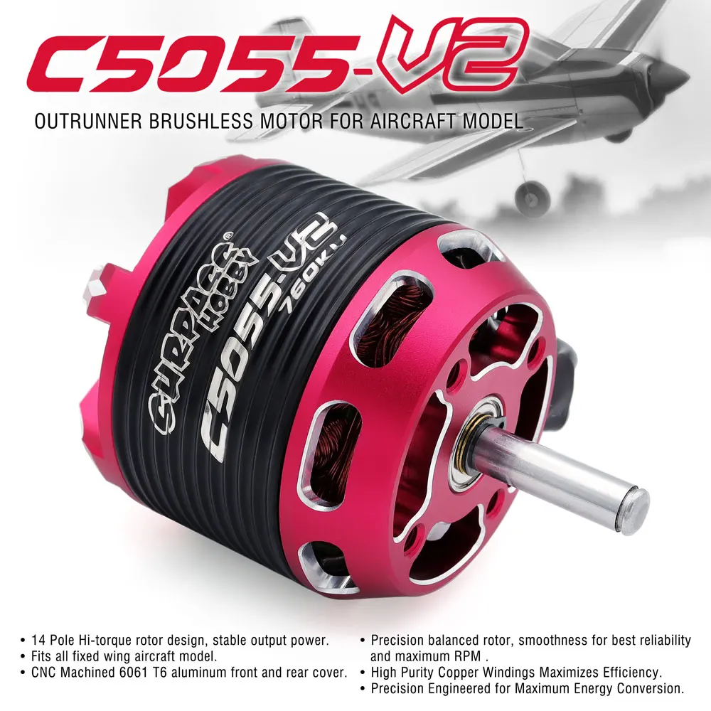 Moteur Brushless RC C5045 890KV 60A - Performances Hautes