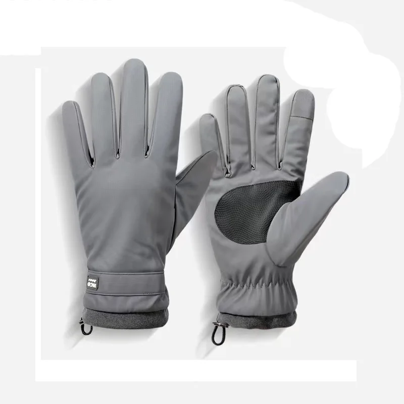 

Fashion Unisex Winter Warm Grey Gloves For Cycling Bicycle Bike Motorcycles Outdoor Camping Hiking Ski