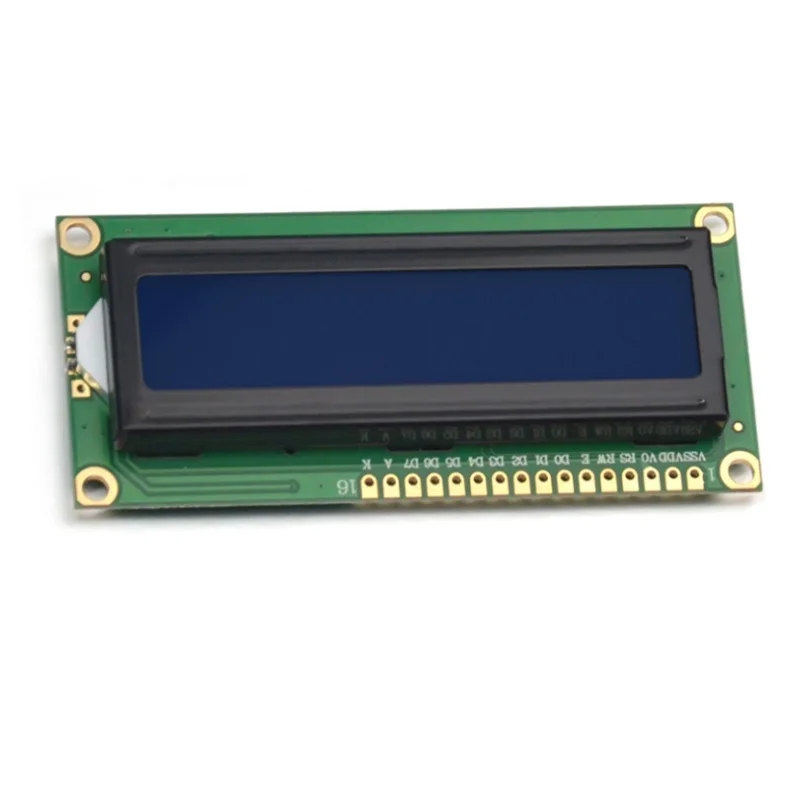 LCD1602 Module 16x2 Character LCD Display Module Blue/Green Screen IIC/I2C 5V Green Screen and White Code