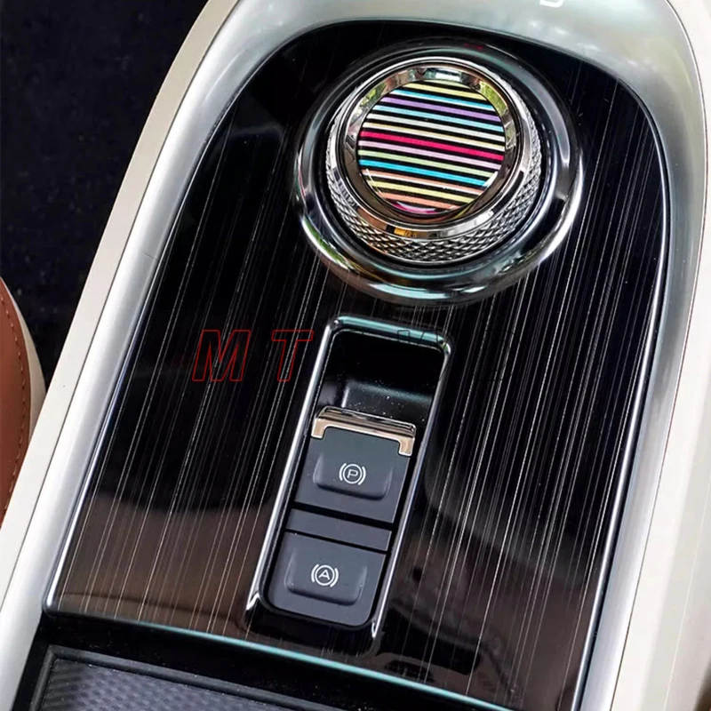 

For GWM ORA FUNKY CAT EV 2022 2023 2024 Chrome Carbon ABS Car Gear Shifter Panel Cup Holder Protector Cover Trim Auto Styling