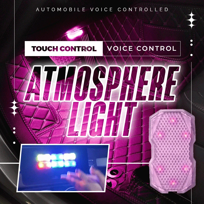 

Automobile Voice Controlled Atmosphere Light Car Touch led Lamps Interior Light Car Accessories Dropshipping