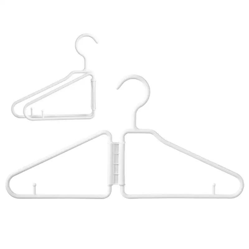 Pack De 10 Colgadores De Ropa De Plástico Sin Costuras - Cuello Corto, Para Ropa Seca O Húmeda, Color Gris