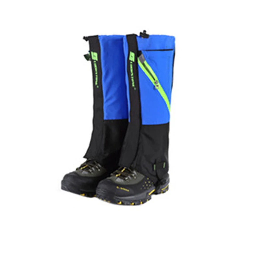 Waterproof Snow Hiking Gaiters Winter Hiking Gaiters Dual Layer Breathable Skiing for Adult Child 1 Pair